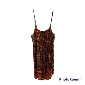 Forever 21 Zip Printed Dress